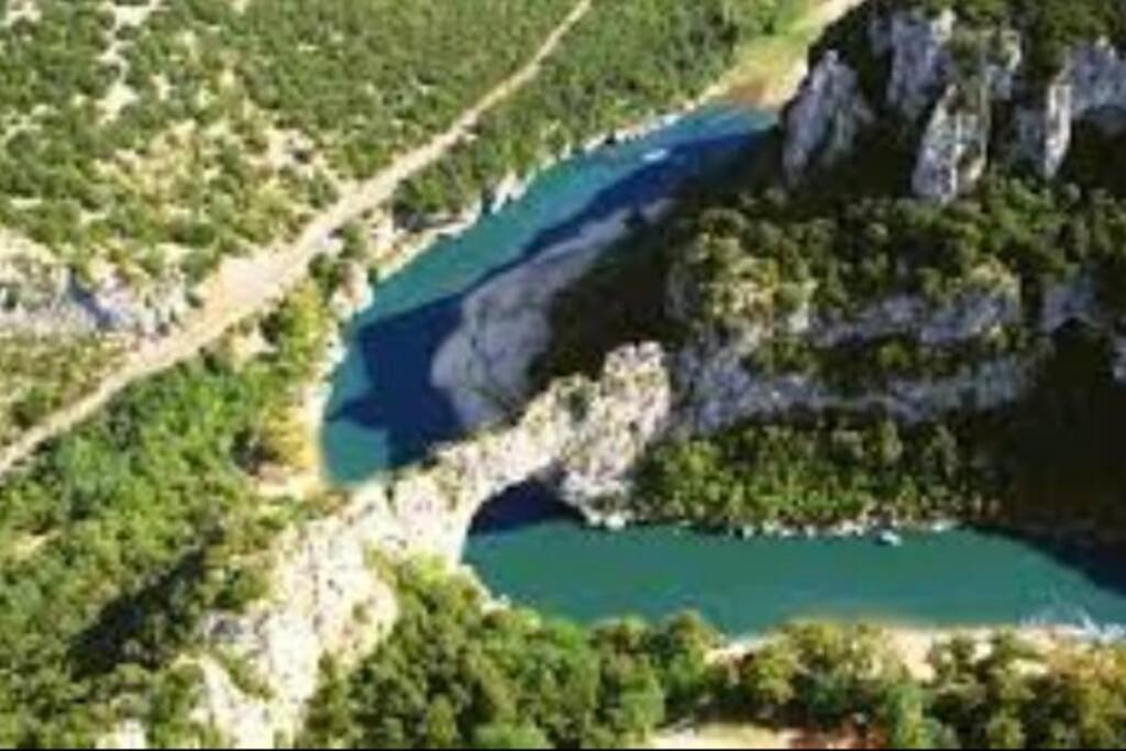 La O'Liso Gorges De L'Ardeche Villa Salavas Dış mekan fotoğraf