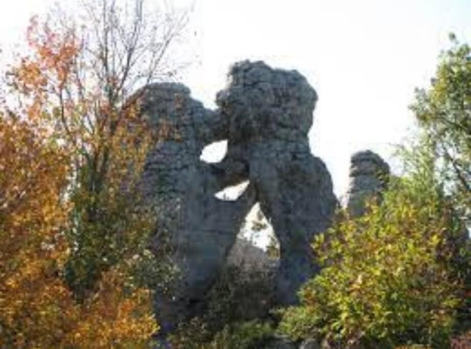 La O'Liso Gorges De L'Ardeche Villa Salavas Dış mekan fotoğraf